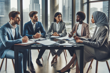 groupe-divers-discussion-documents-juridiques-bureau-moderne-vue-ville