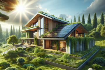 maison-contemporaine-ecologique-durable-paysage-verdoyant-materiaux-naturels-panneaux-solaires-energie-renouvelable